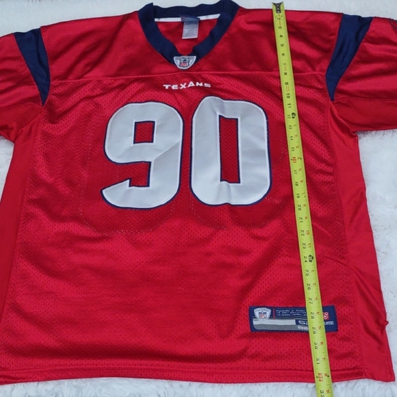 REEBOK NFL Red Texans Football Jersey - Picture 15 of 17